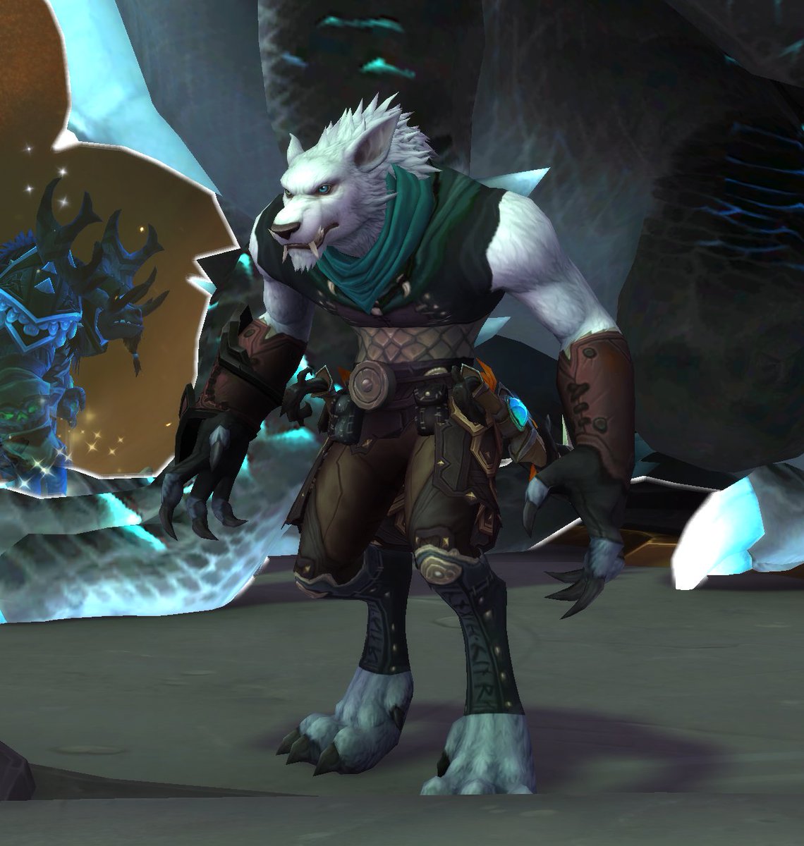 my timerunner for this remix is gwynblaidd, feral druid beefcake and accidental fashion icon