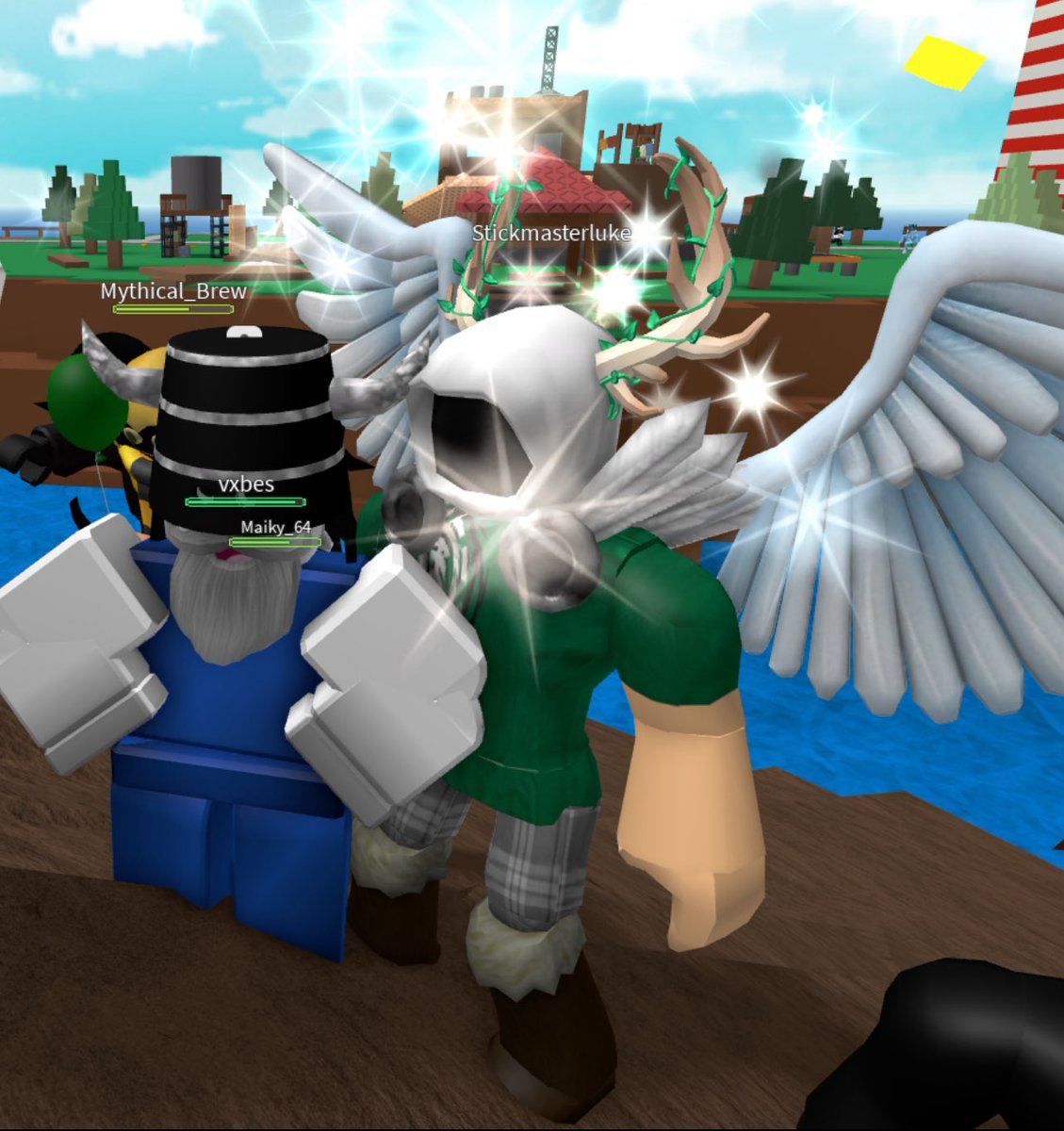 Cadddy_'s tweet photo. @stickmasterluke nearly one year ago I met you in your own game such a surreal moment https://t.co/MMeb90eImy