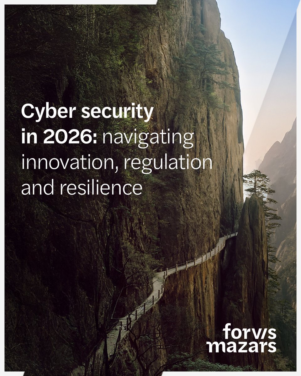 🔐 It is #CyberSecurityAwarenessMonth! “The future of cyber security is not about choosing between security and innovation; it is about achieving both simultaneously.” Jan Matto, Partner and Group Head of Cyber security, Forvis Mazars. Discover our report: forvismaza.rs/6010s0vcO