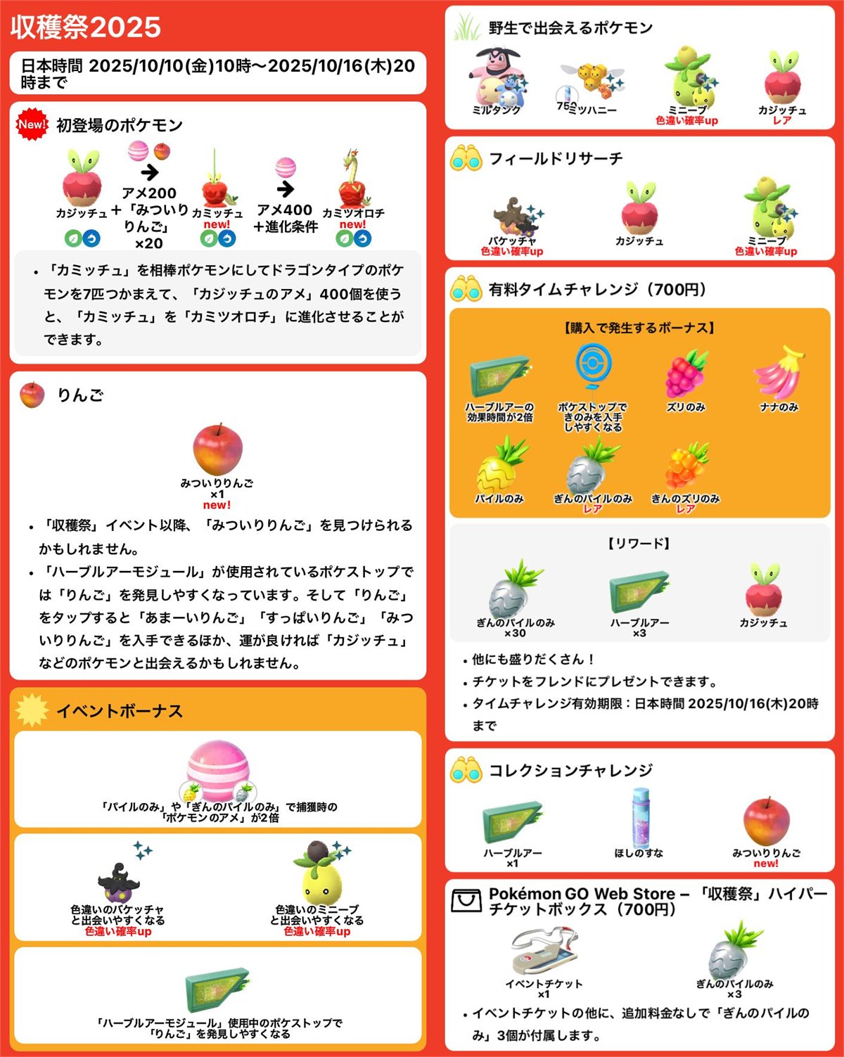 ポケモンGO関連 ポケモンGO攻略⚡みんポケ (@pokemongo_db) / X