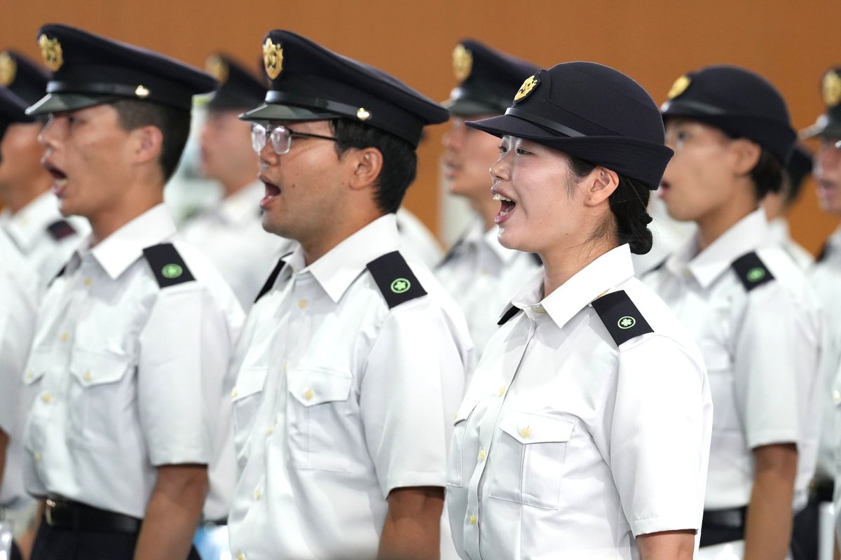 第117教育大隊では、第2期技術陸曹課程、第25期一般陸曹候補生課程及び