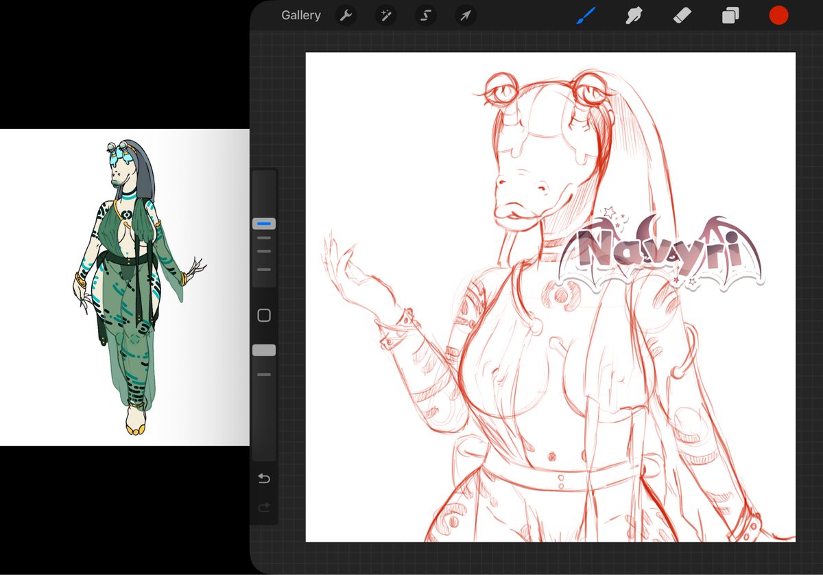 Navyri__'s tweet photo. @thejobfish I didn’t know the Gungans, forgive me for my ignorance

But I really loved the design, it was quite a challenge to be able to draw it, thank you very much for giving me the opportunity, I really enjoyed it 💚

If you have any suggestions, I would love to receive them! https://t.co/grMDVTC2QL