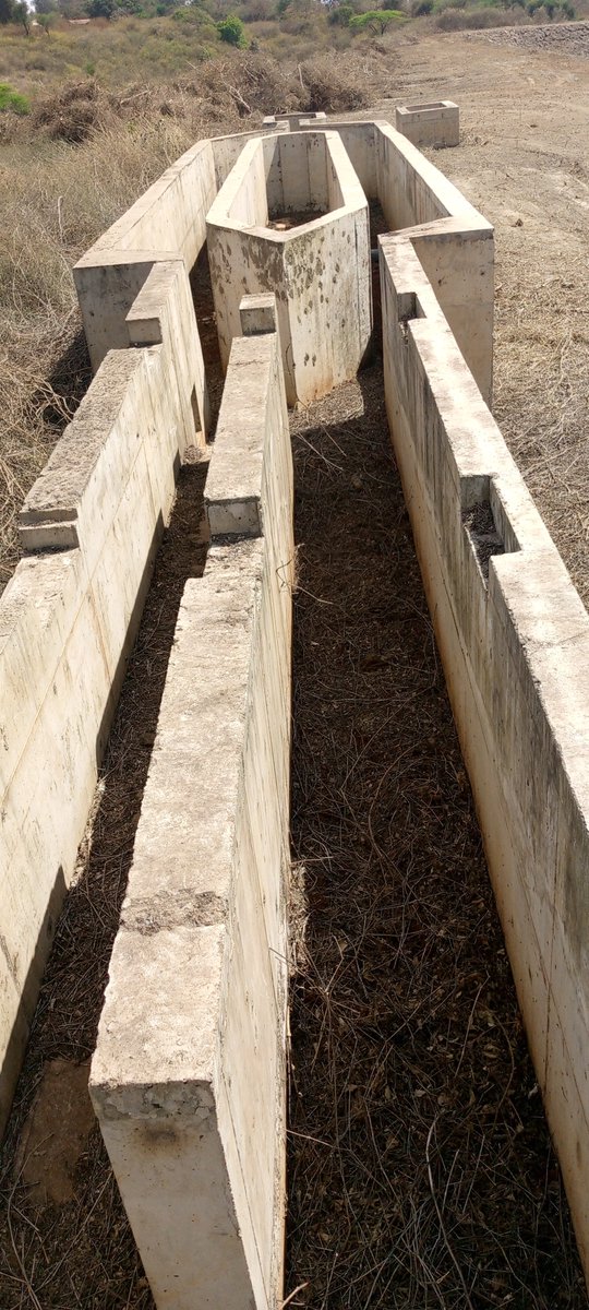 SamMitu4's tweet photo. An inlet structure of a STP under construction. Raw sewage enters from trunk sewer for flow measurement &amp; preliminary screening before distribution to anaerobic, facultative &amp; maturation ponds. Efficient inlet design ensures uniform loading, system stability &amp; optimal treatment. https://t.co/5UIuJnjFGw