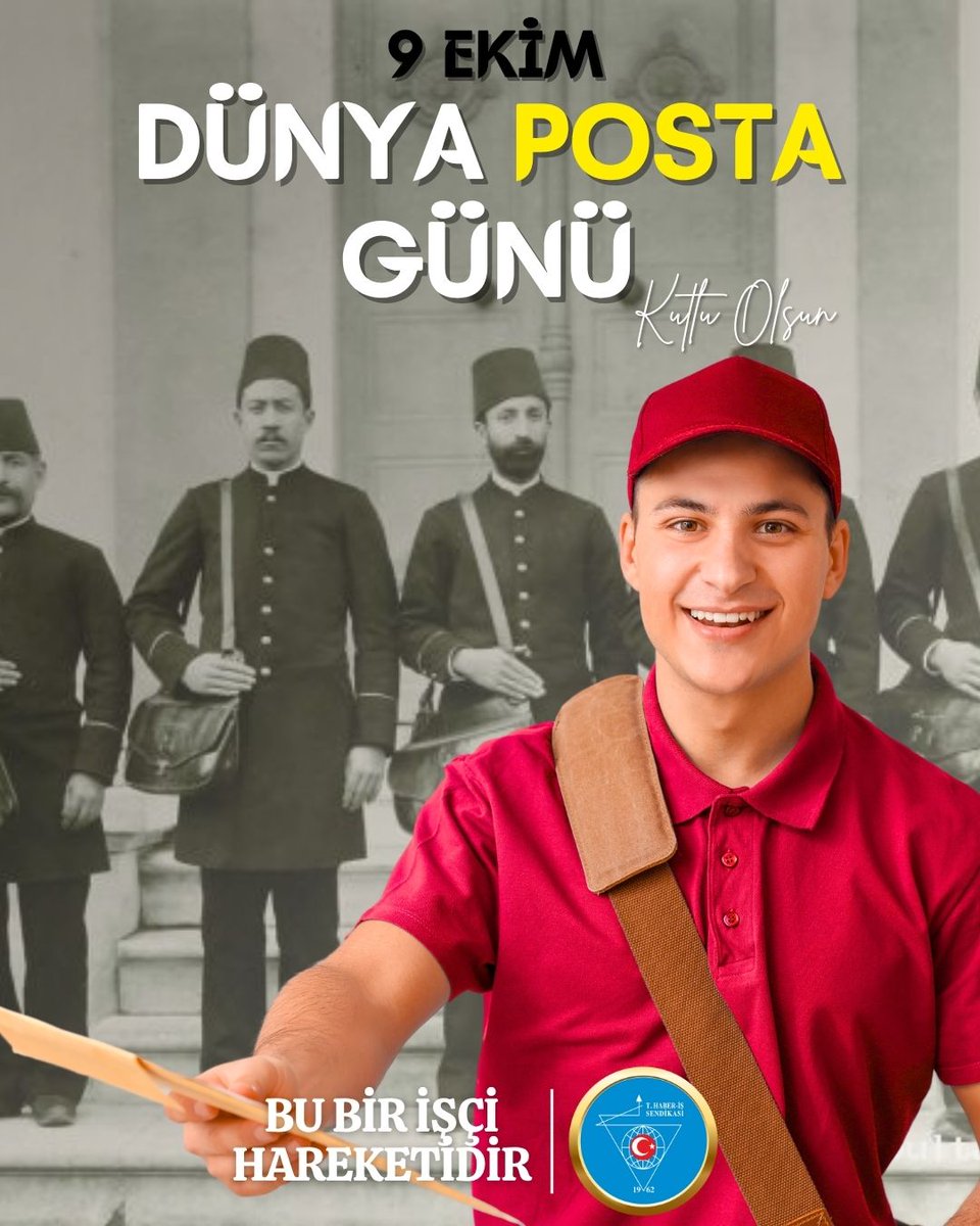 Türkiye'nin dört bir yanında milyonlarca insanı birbirine bağlayan, mektupları, haberleri, sevinçleri ve umutları taşıyan posta emekçilerinin Dünya Posta Günü kutlu olsun.

Türkiye Haber-İş Sendikası olarak, bu kutsal görevi yerine getiren her bir emekçinin yanında olmaktan,