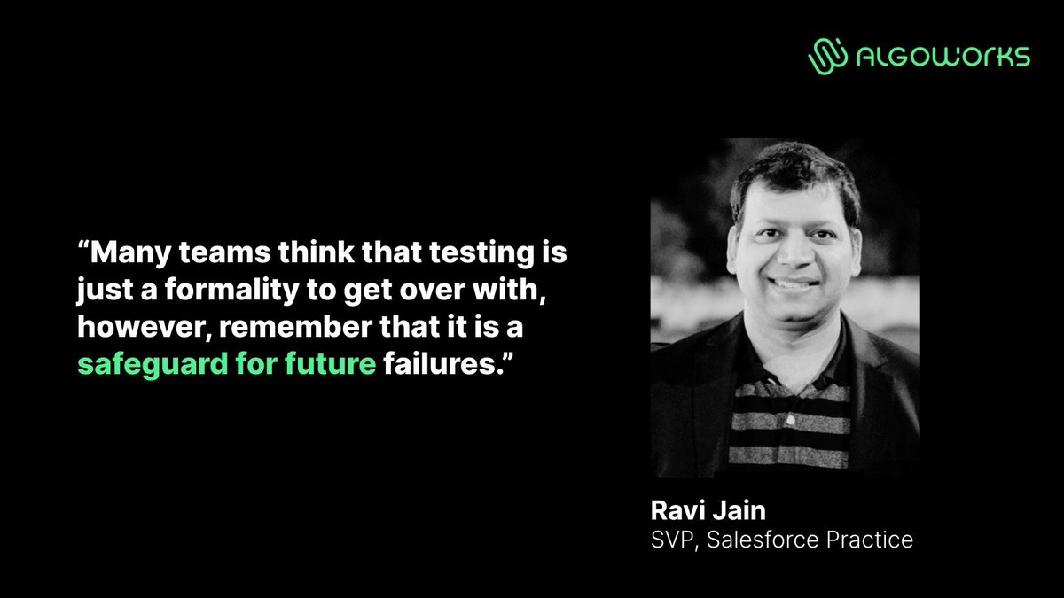 algoworks's tweet image. Building a successful Salesforce setup requires more than just a few automations. Dive into our guide on the 7-phase Salesforce development lifecycle and learn how to create scalable, secure and adaptable solutions for long-term success.
Read the full blog by Ravi Jain, SVP,…