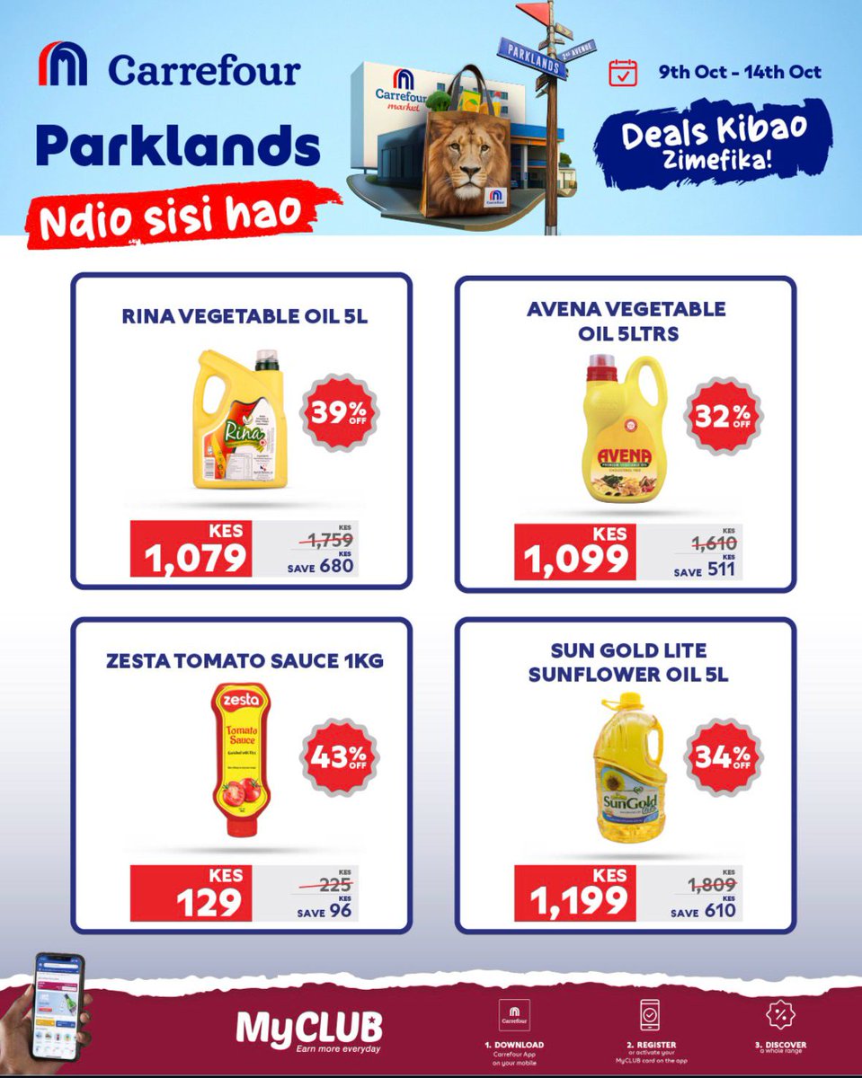 The new talk of Parklands isn’t gossip .it’s groceries!

 Shop smarter, eat fresher, and save better at the brand-new #CarrefourParklands.