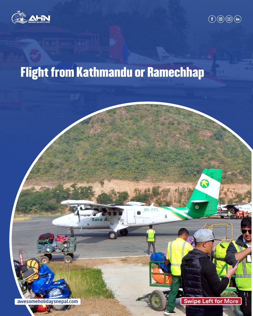 AhnNepal's tweet image. Lukla is the gateway to Everest. Here&apos;s how to reach it and what to expect before you start your trek.
#AwesomeHolidaysNepal #Lukla #Everest