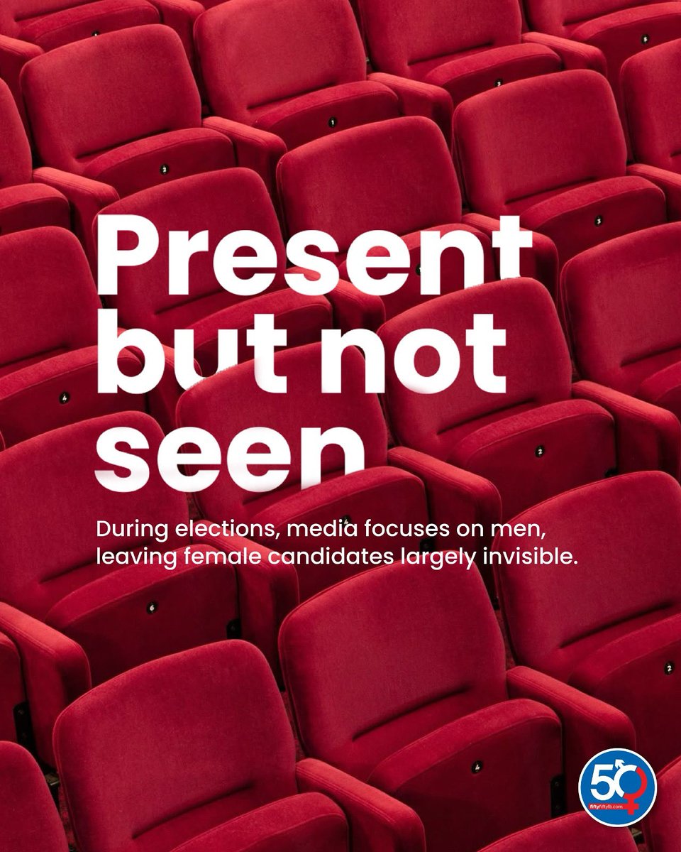 During elections, women candidates are often sidelined, making their voices invisible despite being part of the race. It’s time to give women equal space on every platform. ✊
