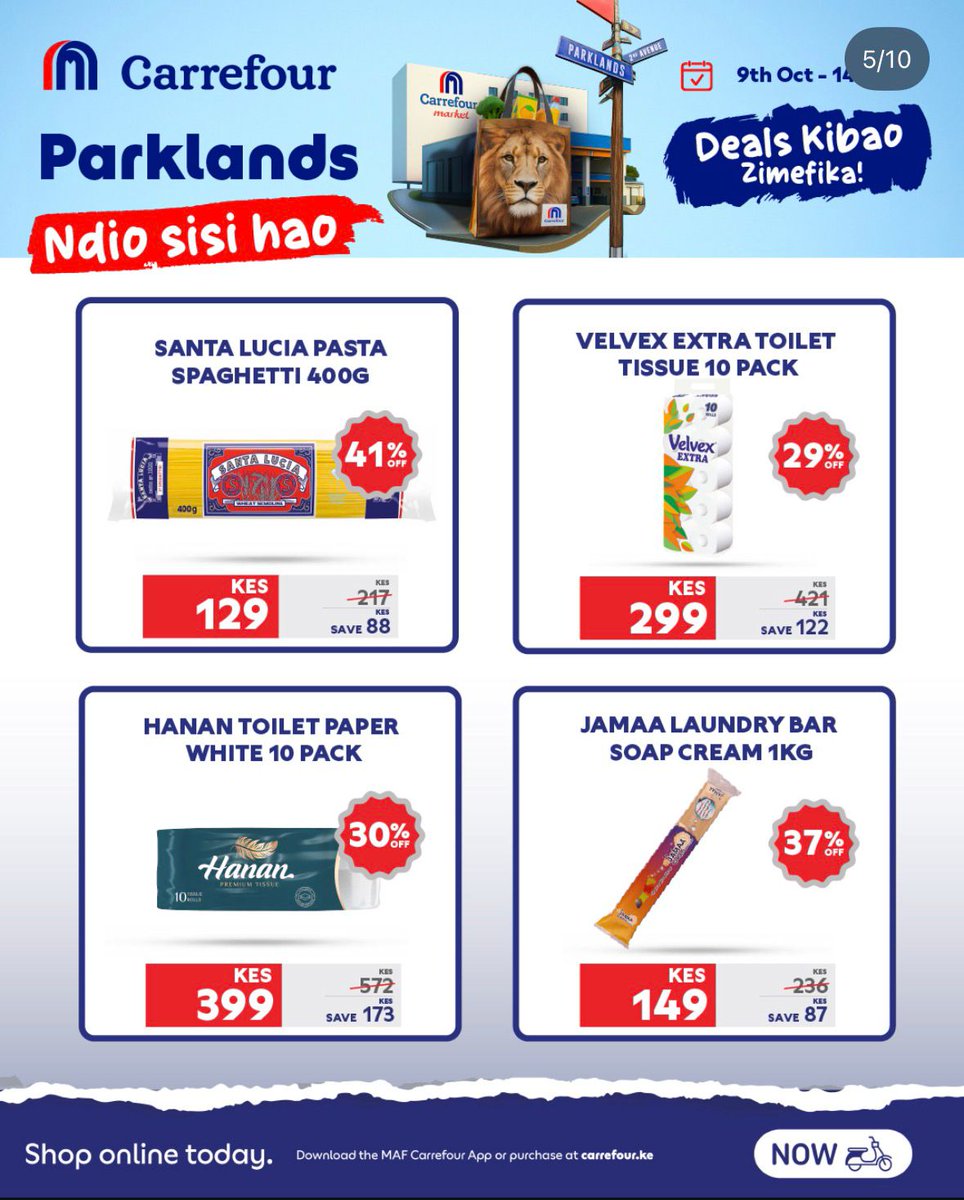 ✅Aisles that smile back
✅prices that make sense
✅shelves that never disappoint  

#CarrefourParklands is here to change how Parklands shops.
