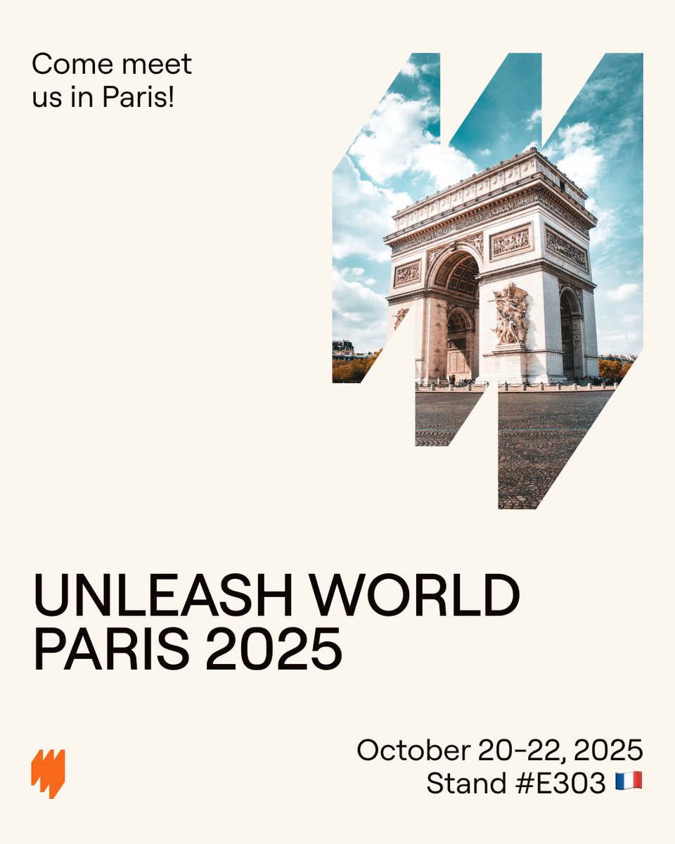 UseMultiplier's tweet image. Get ready, Paris! 🇫🇷 Multiplier is returning to @unleash World 2025!

Join us at Stand #E303 from October 20-22 at the Paris Convention Centre. Stop by for a chat, a demo, and to grab some cool swag! See you there! 👋

#unleashworld