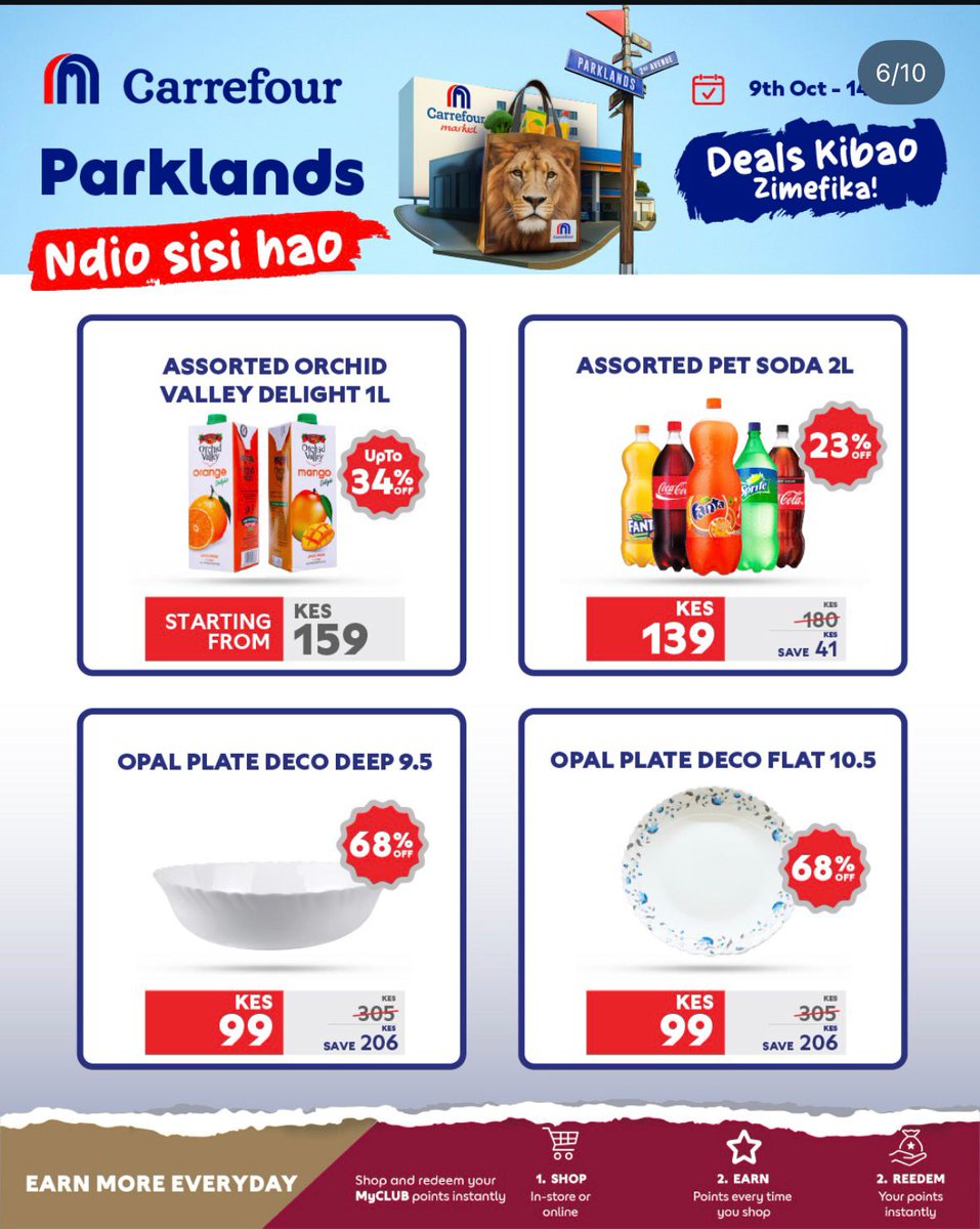Hello Parklands, meet your new neighbor Carrefour! Friendly faces, unbeatable deals, and aisles of abundance.

Every corner of this store says Karibu Nyumbani.  #CarrefourParklands