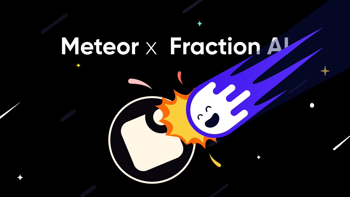 Kebkab12's tweet photo. ๐ฅฎ @FractionAI_xyz is LIVE on Meteor! ๐
Trade on Fraction ALFA โ the worldโs first agentic data layer & auto-training AI platform.
Go to EXPLORE in Meteor & start trading $NEAR today! ๐
#FractionAI #MeteorApp #Web3 #NEAR https://t.co/OFGX5ZVfuY