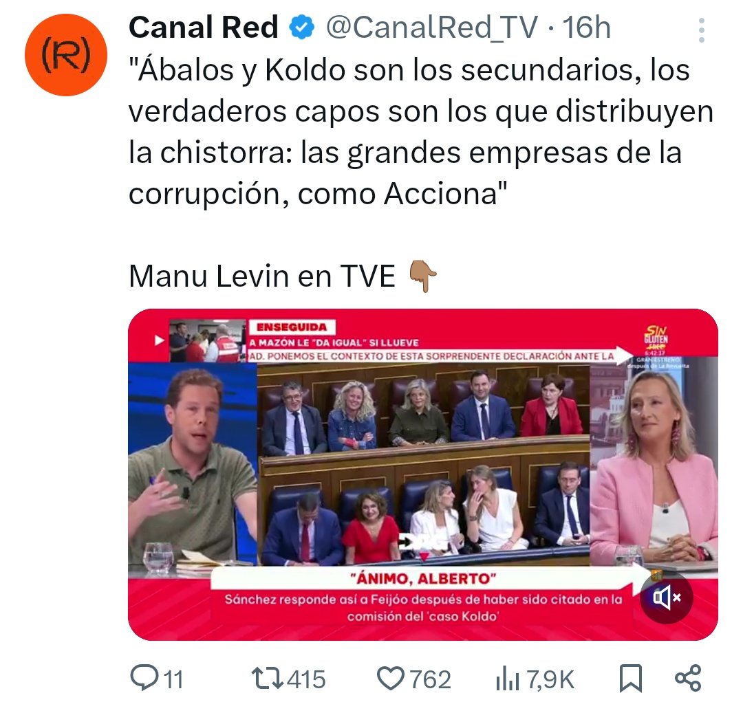 Hoy en "si son de la izquierda son culpables, pero poco"...