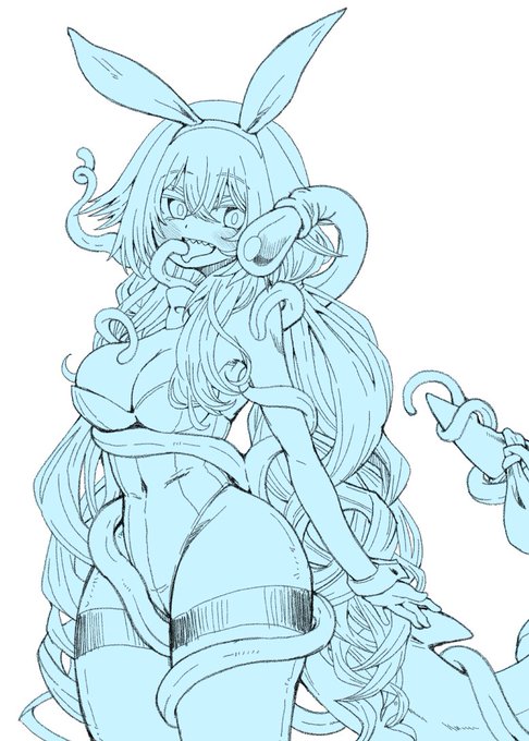 触手と仲良し♥ルルネちゃん 