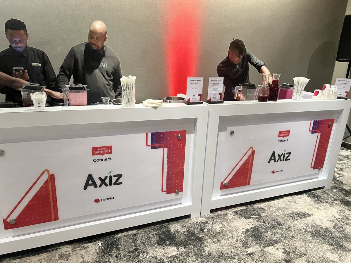 MunyiriVj's tweet image. #Axiz representing at the #RedHat Summit Connect !! #RedHatSummit: Connect JHB