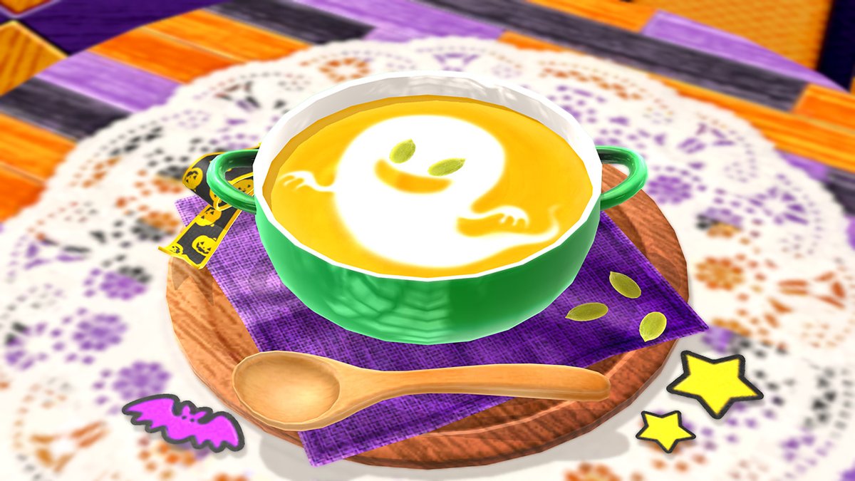 cookingmama_jp's tweet image. 「クッキングママ：ヌーベルキュイジーヌ」のハロウィンイベント開催中！
新しいハロウィンレシピの組み合わせはもう試したかしら？
🎃👻🎃👻🎃👻🎃
🕹️apps.apple.com/app/apple-stor…
#CookingMamaCuisine #AppleArcade