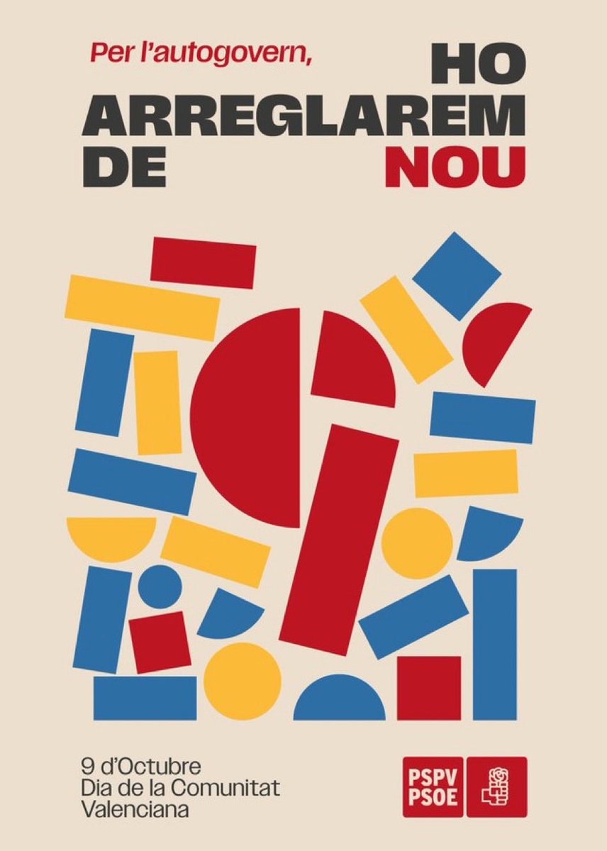 9 D'OCTUBRE - 𝗘𝗡 𝗣𝗘𝗨!

Feliç dia del Poble Valencià!