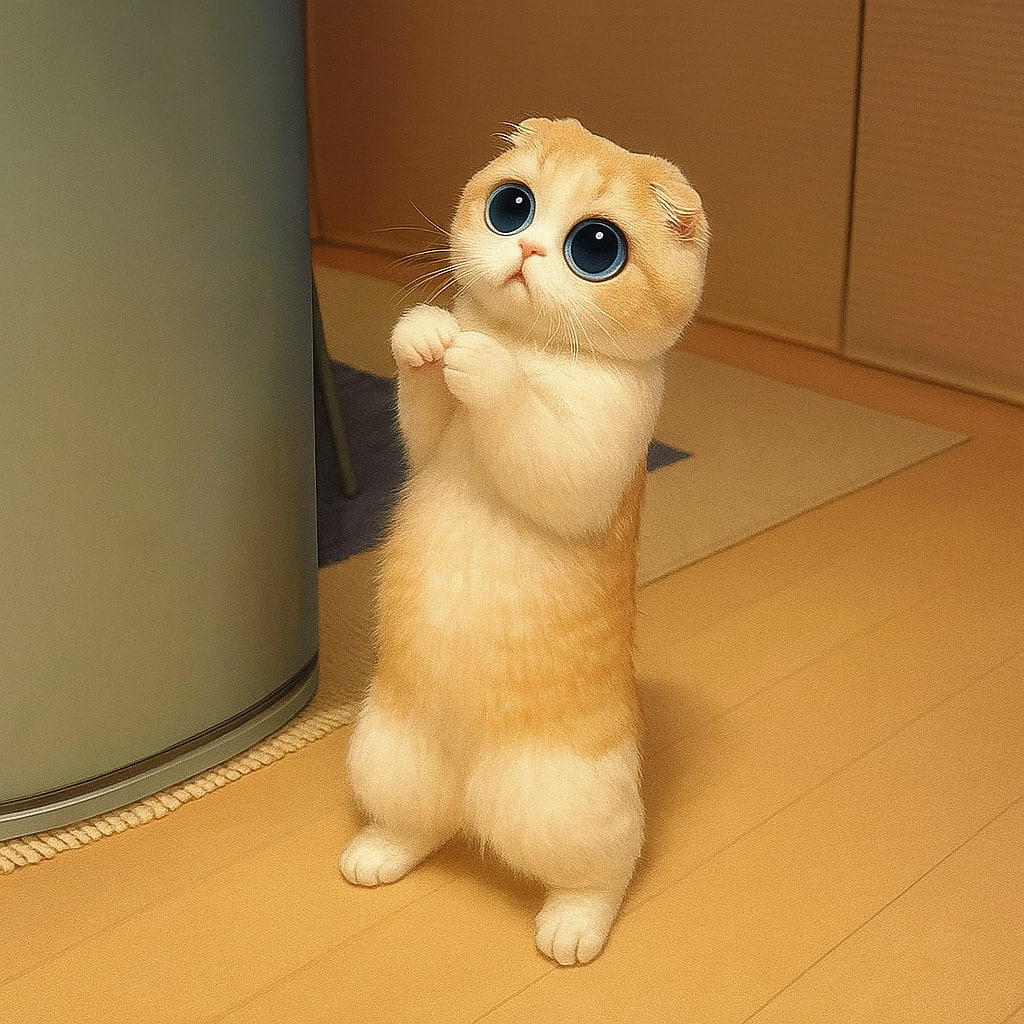 gm frens
did U Know, the begging cat meme kicked off on 4chan in 2005? Turns out, cats have been hustling snacks since the dial-up days! 🐱🍔