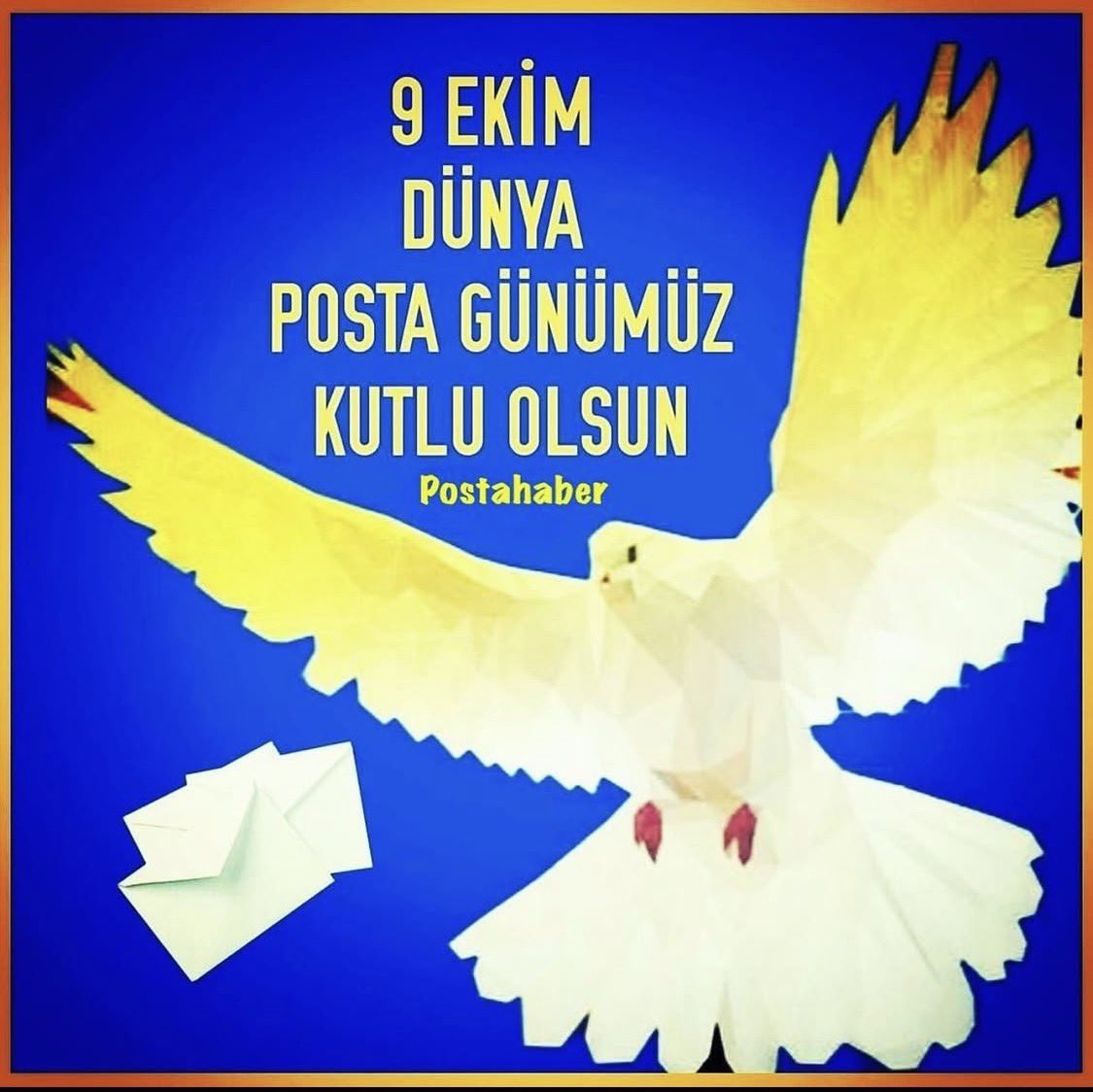 Yazın en sıcak günlerde,kışın en soğuk günlerde her türlü fedakarlık ve özveriyle hizmet veren bütün  #postacılarımızın, emektar gişe memurlarımızın, pandemi kahramanı vefakar posta çalışanlarının DÜNYA POSTA GÜNÜ KUTLU OLSUN..  

#postacı #ptt #perşembe #sallandık