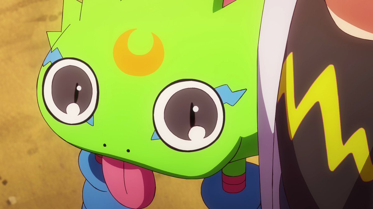 digimon_tv's tweet photo. あらすじ＆先行カット公開
￣￣￣￣￣￣￣￣￣￣￣￣
TVアニメ『DIGIMON BEATBREAK』
第２話「グローイングドーン」

トモロウの怒りで覚醒したゲッコーモンが敵を圧倒する。その時、謎のデジモンが現れ、サポタマを奪い去っていく。兄を失い、心を閉ざすトモロウだったが、クリーナーチーム「グローイングドーン」を率いる沢城キョウの一言に衝撃を受ける。

▼10月12日(日)
9:00 - フジテレビ他にて放送開始
9:30 - TVer・FODにて配信開始

https://t.co/e84ILsF3J6

#デジモン #Digimon 
#ビートブレイク #BEATBREAK