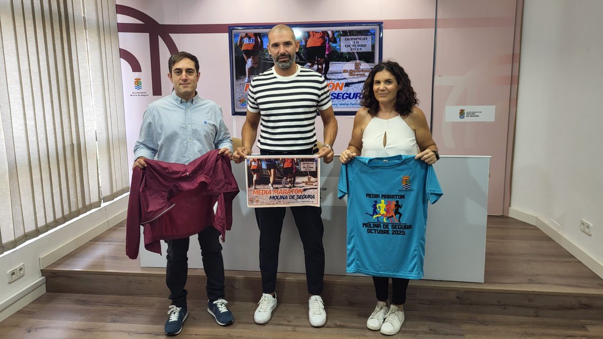RadioCompania's tweet photo. El domingo 19 de octubre se celebra la séptima edición de la Media Maratón y 11K Rural de Molina de Segura 2025 https://t.co/ZCocfx3myG https://t.co/MqZv8vxItV