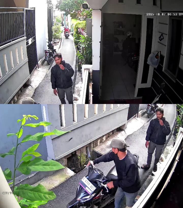 iam_aindra's tweet photo. Tolong ditindak lanjuti Pelaku Curanmor yang terekam CCTV cukup jelas,  Kejadian pagi hari jam 7 tanggal 07-10-2025 di Jakarta Timur @PoldaMetro 
@Jatanras_PMJ 
#viral2025 
#polisibaik 
#viral
#noviralnojuctice 
#LayananHukumMakinMudah https://t.co/OyhKduzBcK