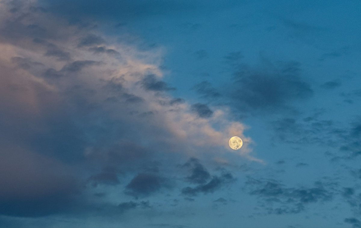 Este amanecer azul…