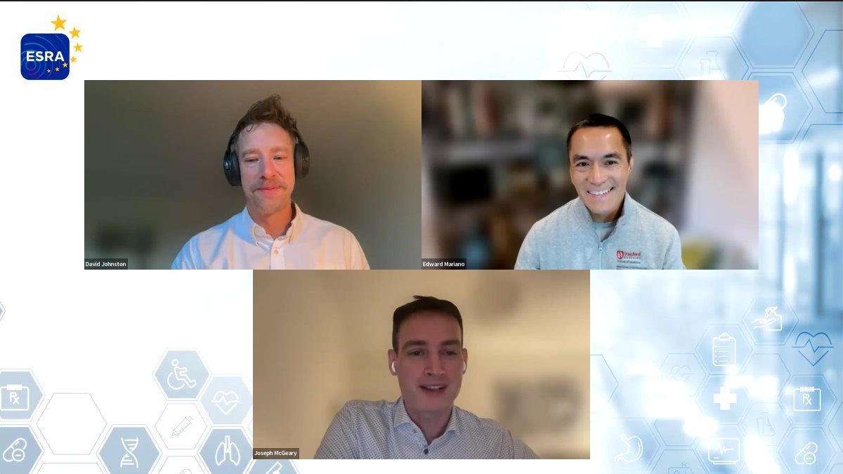 ESRA | European Society of Regional Anaesthesia (@esra_society) on Twitter photo 🎥 The video recording of our latest #ESRAwebinar is now available!
“Optimising Regional Anaesthesia Services”
👥 Moderator: Joseph McGeary
🎙️ Speakers: Edward R. Mariano & David Johnston
👉 Watch it now: academy.esraeurope.org/optimising-reg… 🎥 The video recording of our latest #ESRAwebinar is now available!
“Optimising Regional Anaesthesia Services”
👥 Moderator: Joseph McGeary
🎙️ Speakers: Edward R. Mariano & David Johnston
👉 Watch it now: academy.esraeurope.org/optimising-reg…