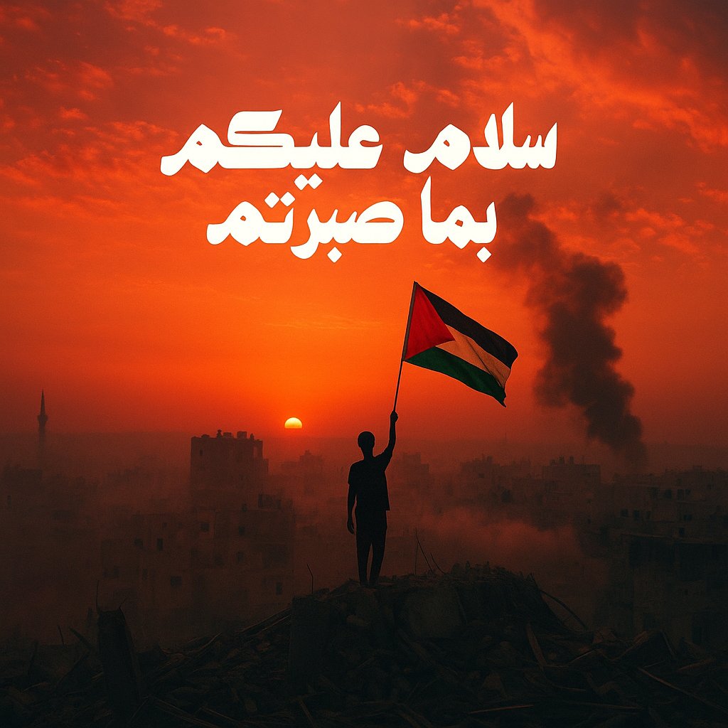 صباح العزة والكرامة 💚❤🖤..