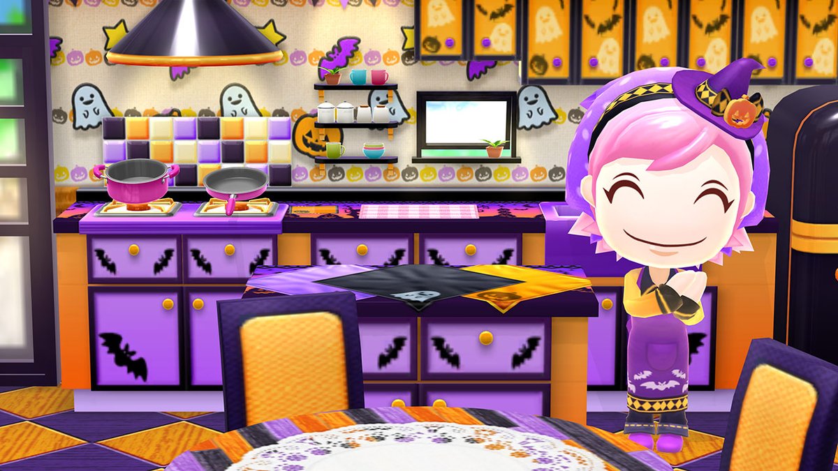 cookingmama_jp's tweet image. 「クッキングママ：ヌーベルキュイジーヌ」のハロウィンイベント開催中！
イベント期間中にもらえるデザインアイテムでハロウィン気分を楽しみましょう！
🎃🕸️🧛👻🦇🎃
🕹️apps.apple.com/app/apple-stor…
#CookingMamaCuisine #AppleArcade