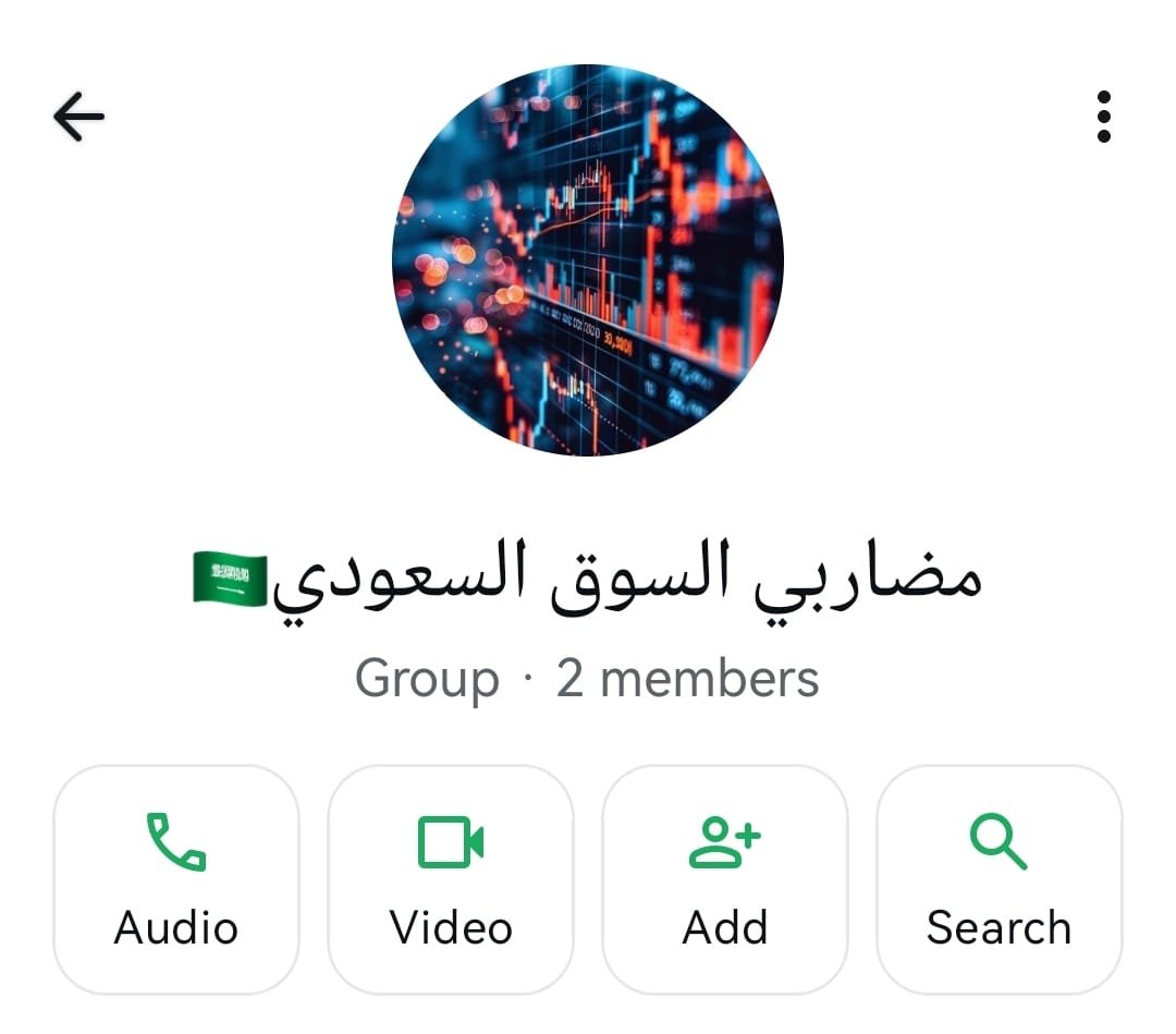 فتحنا جروب واتساب جديد للمضاربين في السوق السعودي 🇸🇦

فرص قوية – تحاليل دقيقة – توصيات أول بأول 💼

خصم 25% لأول 10 مشتركين💥👀

#الاسهم_السعودية  #السوق_السعودي  #تاسي_تداول #ارامكو #الراجحي #سابك #أكواباور 
$TSLA $LCID $BABA $HOLO  $AMD $DJT $AAPL $GOOGL $GCTK $QBTS $RMTI