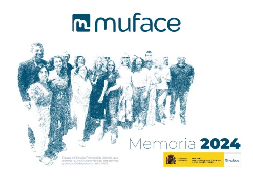 ¿QUIERES SABER ➕SOBRE MUFACE?

➡️Memoria 2024 y anuario estadístico

⛲️Esa es la fuente

👏Portada, equipo en Valencia #equipazoDANA

muface.es/actualidad/not…

<a href="/mintradigital/">Ministerio Transformación Digital Función Pública</a> <a href="/SEFPgob/">Secretaría de Estado de Función Pública</a> @DGobiernoCV <a href="/UGT_SP/">UGT Servicios Públicos</a> <a href="/CSIFnacional/">CSIF Nacional</a> <a href="/sae_fsc_ccoo/">SAE FSC-CCOO</a> <a href="/galizaCIG/">CIG</a> <a href="/FedecaCentral/">Fedeca</a>
