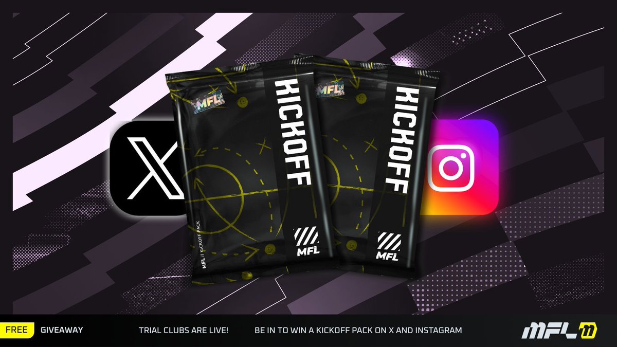 Concours #MFL 🎁

On fête l'arrivée des Trial Clubs en vous offrant un Kickoff pack contenant 2 joueurs ! Pour participer :

- RT + Follow <a href="/SamyGeekTest/">Samy GeekTest</a> 
- Répondre avec votre nom de manager

Pour les nouveaux mon lien pour un joueur supplémentaire :
app.playmfl.com/?referrer=FD7B…