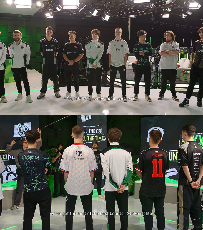 Ozzny_CS2's tweet photo. ESL organized the GREATEST CS2 Pug of ALL TIME ‼️

> Team 1: Ropz, b1t, m0NESY, NiKo &amp; Senzu
> Team 2: Kyousuke, donk, Wicadia, ZywOo &amp; Frozen

NO SPOILERS, full match below ⤵️ https://t.co/rWMXmwMRYJ