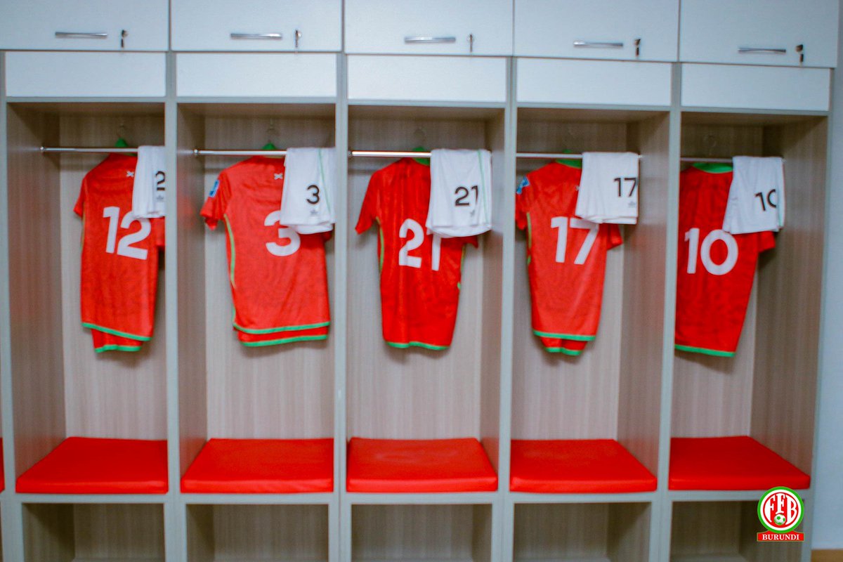 intambazacu's tweet photo. 🇧🇮🥰All set in our dressing room!!!

#WorldCupQualifiers2026 #Burundi #kenya https://t.co/cugaXMBWrR