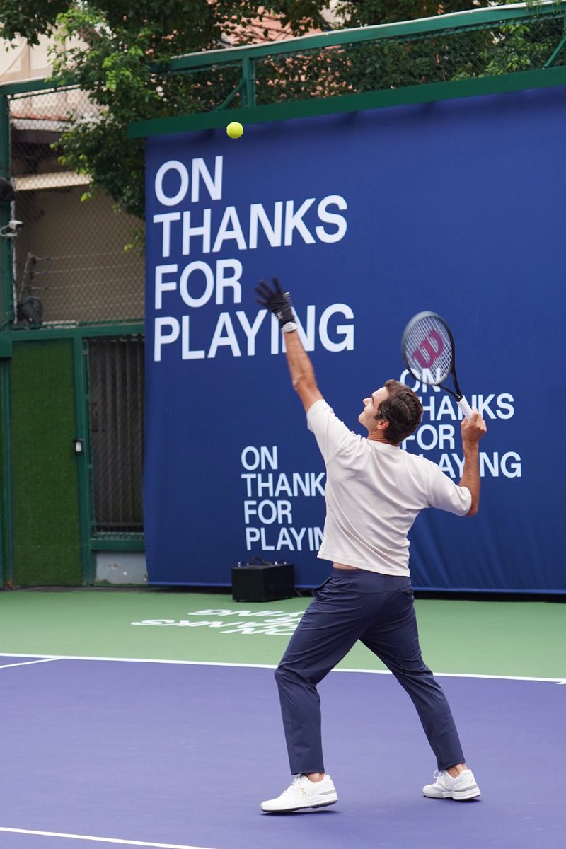 norinchi_df's tweet photo. Image of peRFection 😊 Roger Federer in Shanghai https://t.co/hqux90LqTN