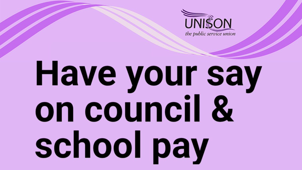 ❗Attention council and school workers❗ 

🤔Your reps are preparing to submit your 2026 pay claim and they want your views!

💻Check your email for all the info and an opportunity for you to provide feedback, don’t forget to check your junk folder!