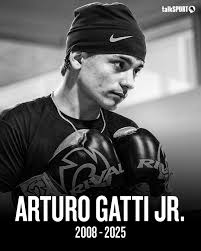 CageNadir's tweet image. Sad news
Boxer Arturo Thunder Gatti&apos;s son, Arturo Gatti Jr., has passed away