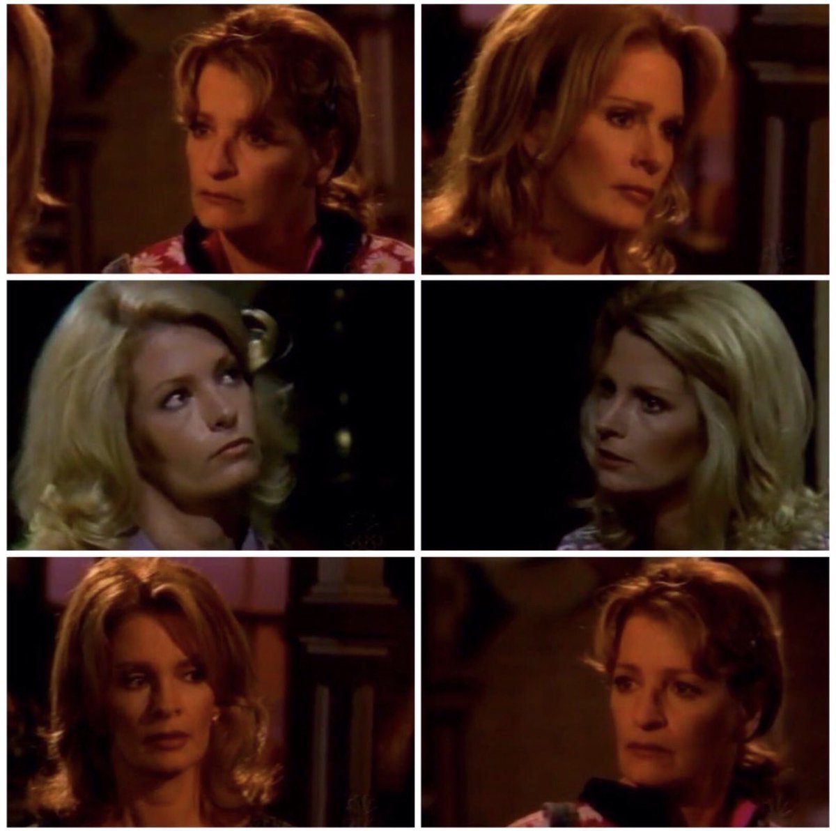 #OnThisDay in 2000, Marlena was struck by memories of her sister Sam when she met her lookalike Hattie #ClassicDays #Days #DaysofourLives
