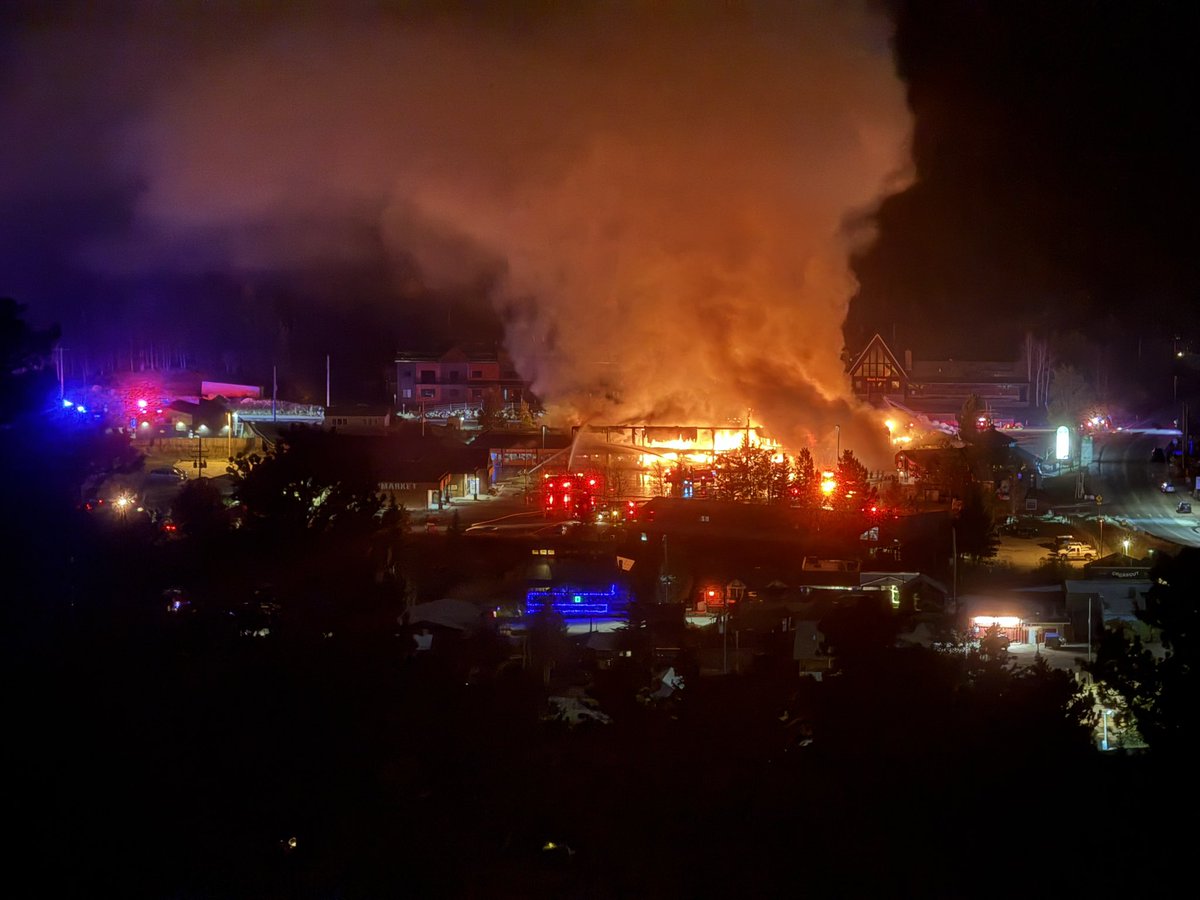 Caribou Village on fire in Nederland! <a href="/mitchellbyars/">Mitchell Byars</a>