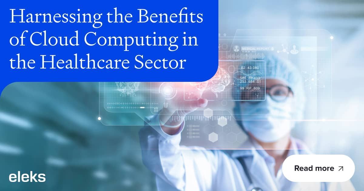 The global healthcare cloud computing market is projected to reach $171.16 billion by 2030. 

🧷buff.ly/7C7wDG0

💡Read our article to discover how to harness the benefits of cloud computing in the healthcare sector.

#HealthTech #HealthcareCloud #digitalhealth