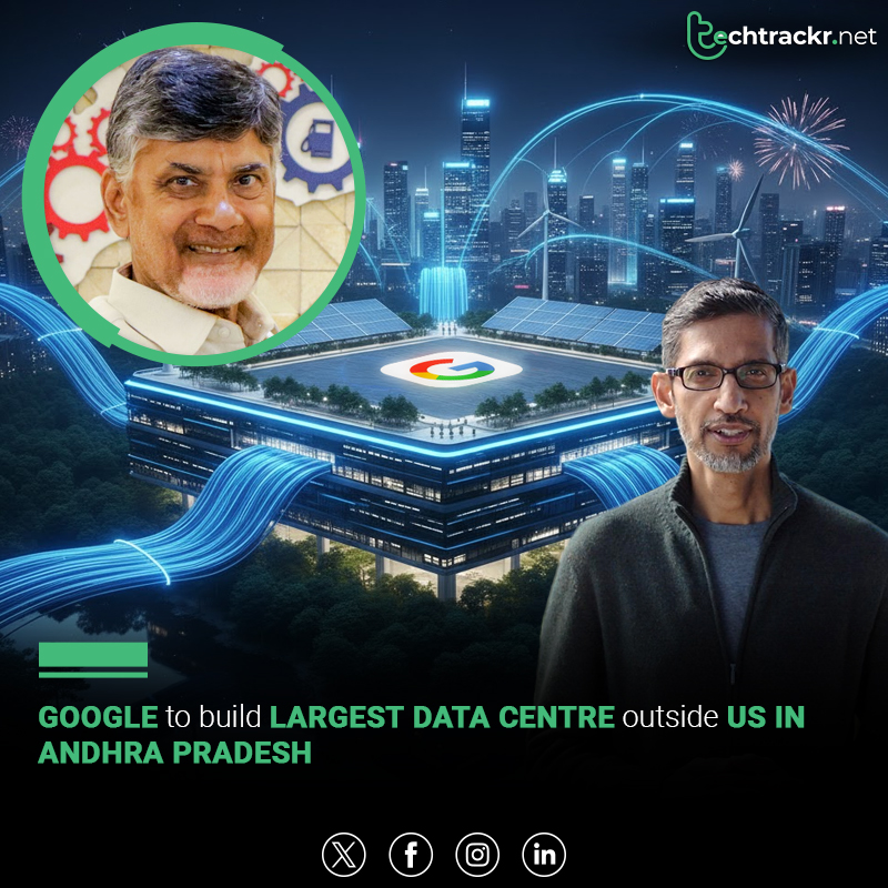 TechTrackr_net's tweet image. Google will invest $10B to build its largest data center outside the US in Visakhapatnam, creating 1.88 lakh jobs and turning the city into an “AI Hub.”

#Google #Visakhapatnam #AICity #DigitalIndia #TechInnovation #DataCenter #MakeInIndia #TechTrackr #TechNews