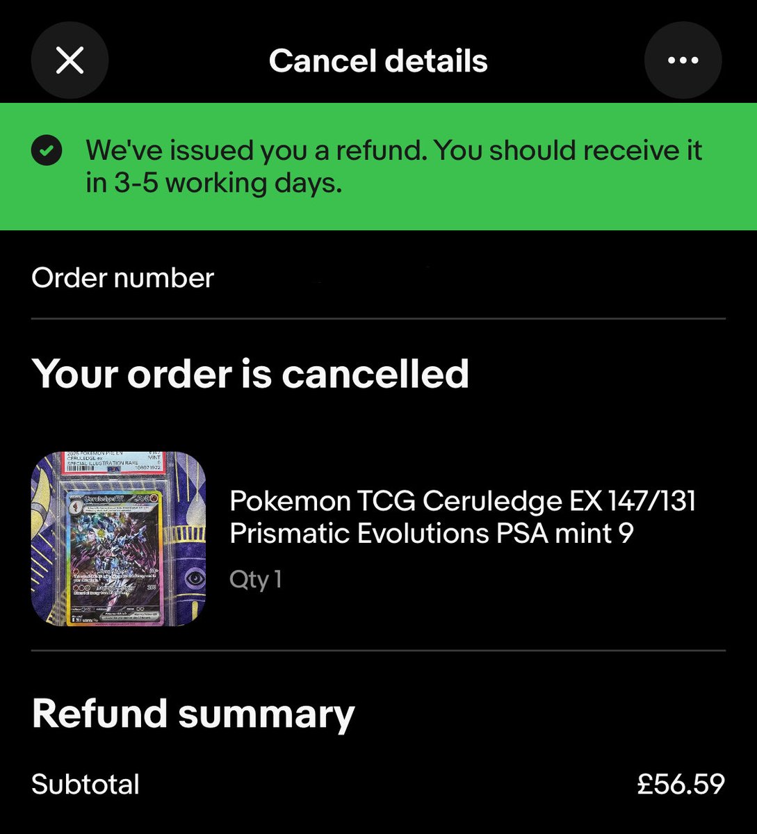 Good morning and a big FUCK YOU to this eBay seller who canceled my order 🌞🤬