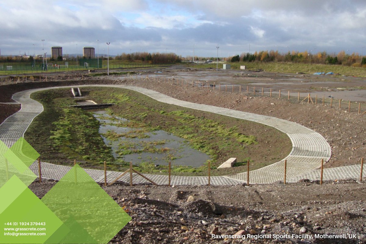 🌧️ Storm season is here! #Grasscrete paving helps manage runoff, protect infrastructure &amp; recharge groundwater.

Learn more: grasscrete.com

#SUDS #Stormwater #PermeablePaving