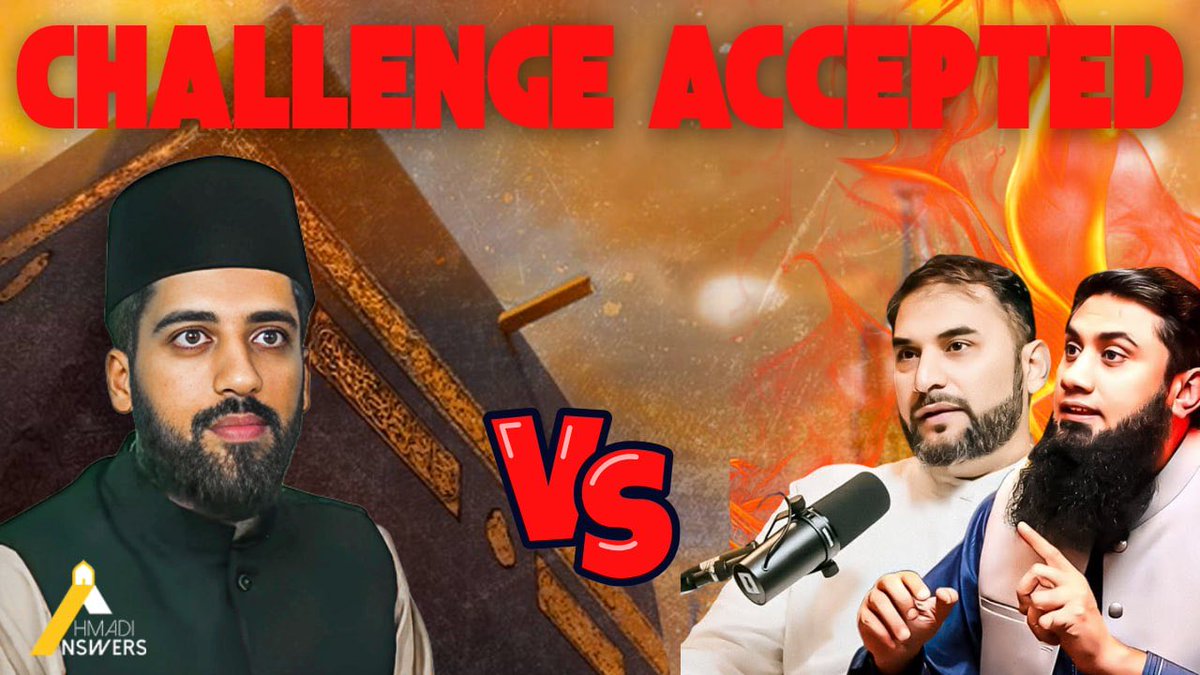 New Ahmadi Answers video:

Challenge Accepted : Failure of Anti-Ahmadiyya : Fear of Ahmadi Muslims and Incapable of Dialogue

youtu.be/VLMQzICfp7Q