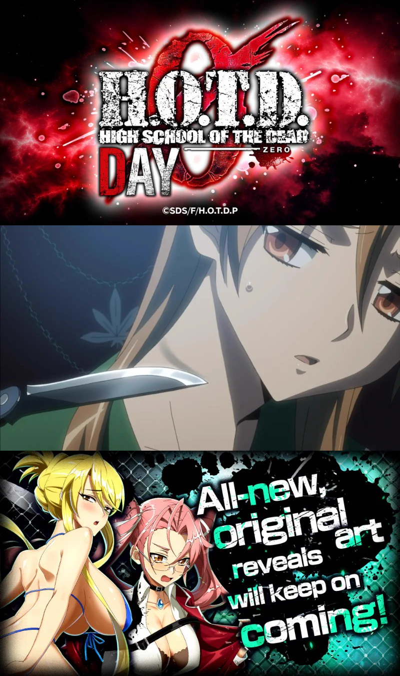 HOTDZero］HIGH SCHOOL OF THE DEAD DAY 0 Official on X: 