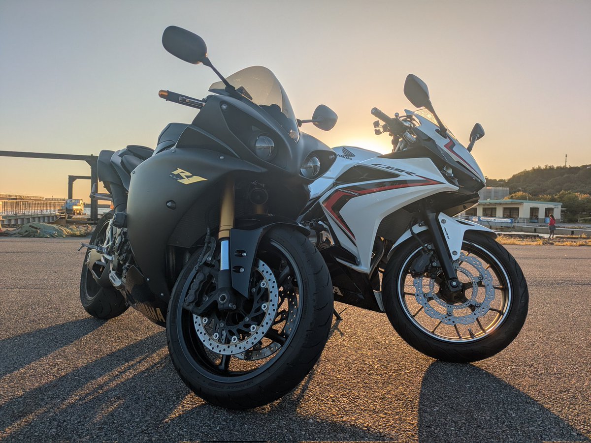 cubaka_zngr's tweet image. 友達が買ったバイクが納車されたので、早速ツーリング