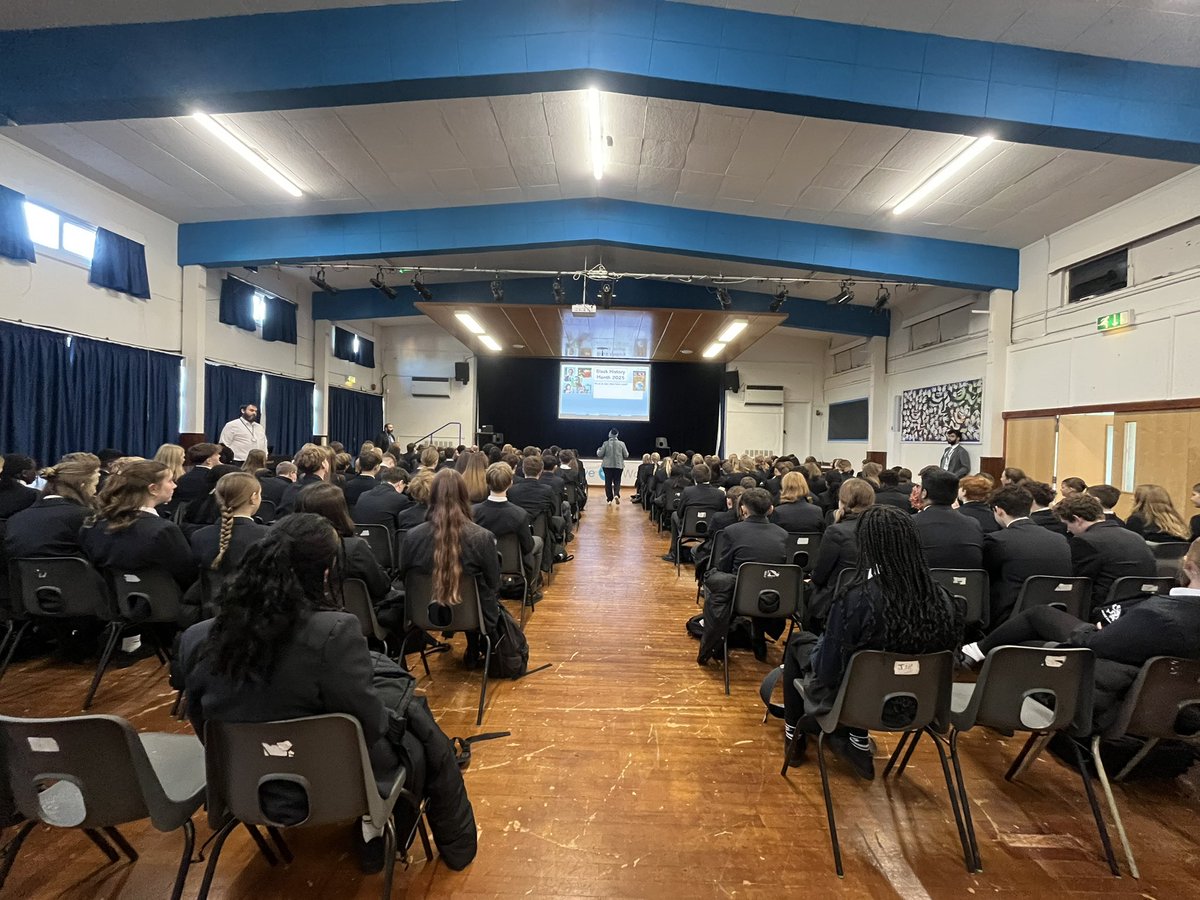 KJacksonEng's tweet image. Thank you Mrs Yaucat-Guendi for Year 9 &amp;amp; 10s Black History Month Assembly this morning. It was very engaging and the students thoroughly enjoyed it! @MEChilternEdge #TEAMMECE #TEAMYEAR910