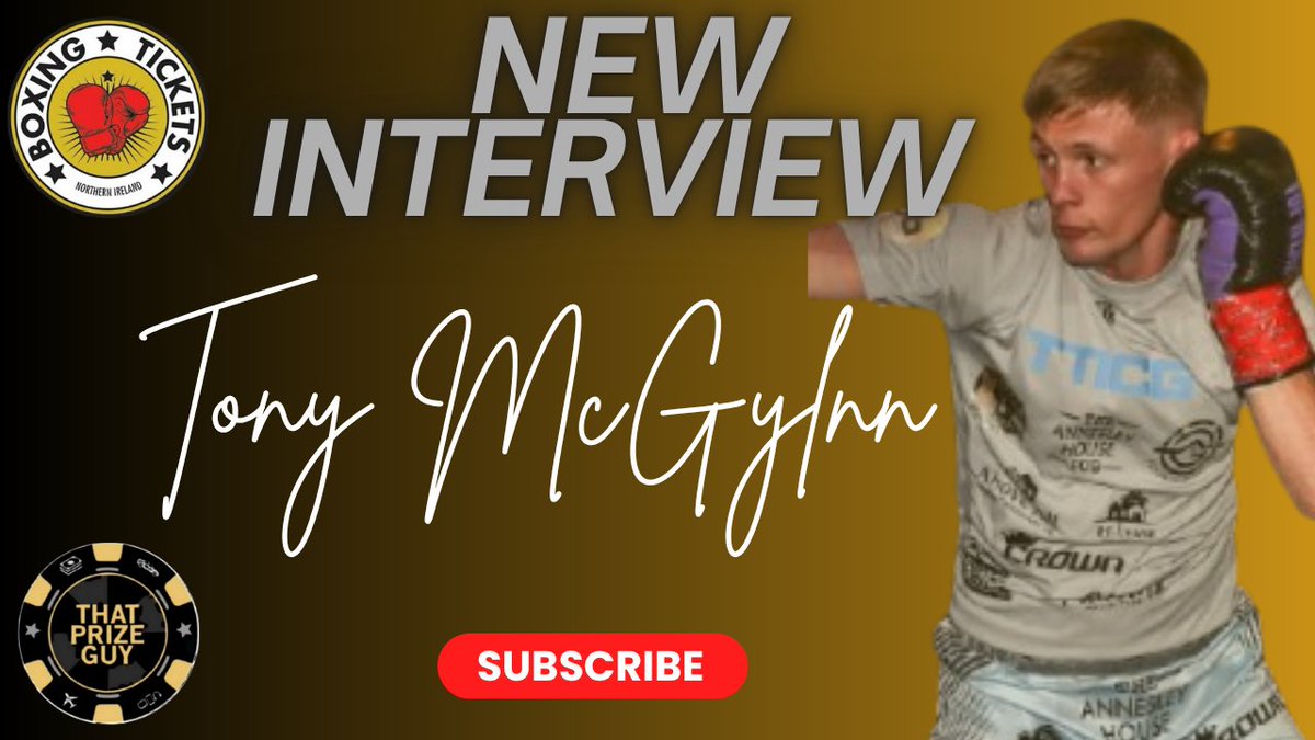 🚨 New Interview 🚨
In association with <a href="/ThatPrizeGuy/">That Prize Guy</a> 

Tony McGlynn 🗣
He's got good fundamentals, I'll be too big and too strong for him on the night

I'd of done the same thing as Dave Ryan, hopefully he wins and it sets up our rematch

Watch the full interview here ⬇️