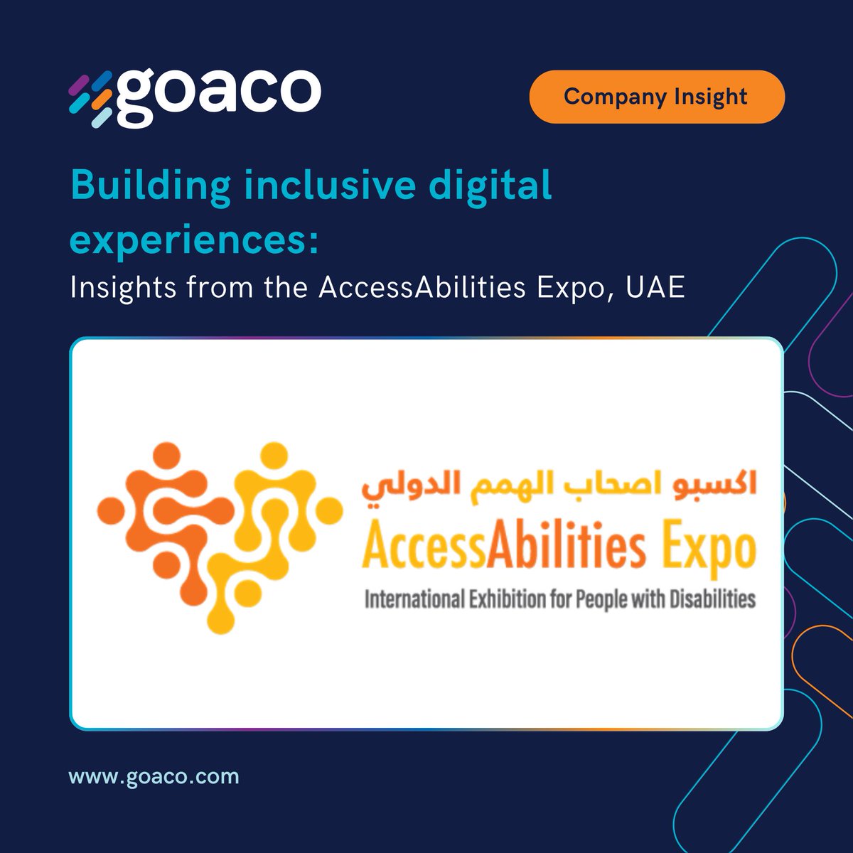 goacodigital's tweet image. We loved attending the AccessAbilities Expo! 💡 

The insights gained strengthen our user-centred design approach—helping public sector clients build inclusive, accessible digital services for everyone. ♿✨

#Accessibility #UCD #Goaco #AccessAbilitiesExpo